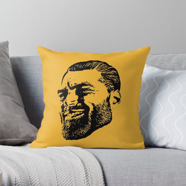 Roblox Chad Face Meme Spun Polyester Square Pillow 