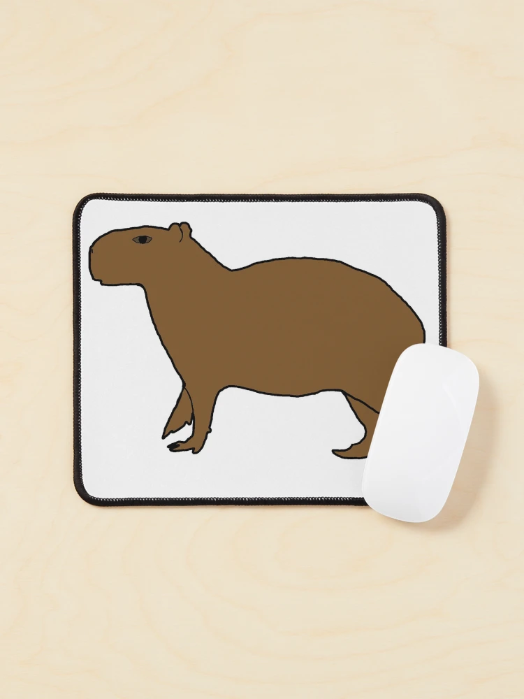 Thumbnail 1 of 5, Mouse Pad, Capybara designed and sold by PyroPython.