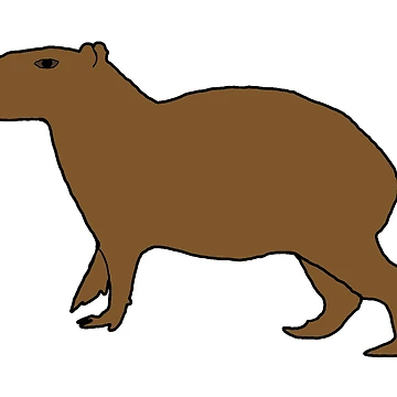 Artwork thumbnail, Capybara by PyroPython