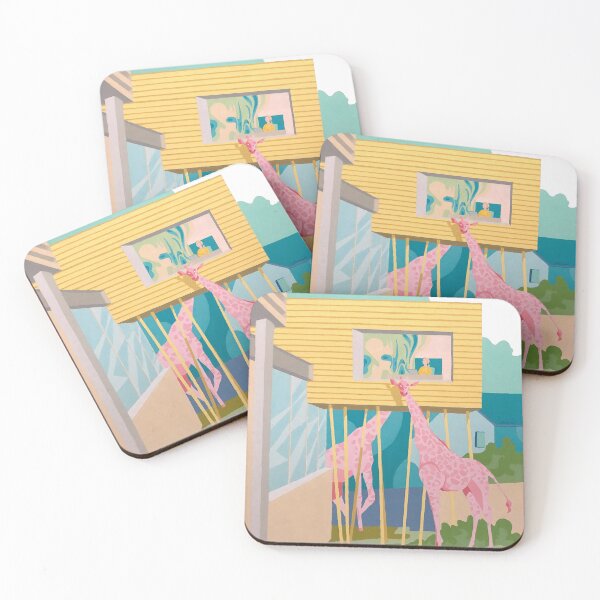 Item preview, Pink Giraffes  designed and sold by aminmojo.
