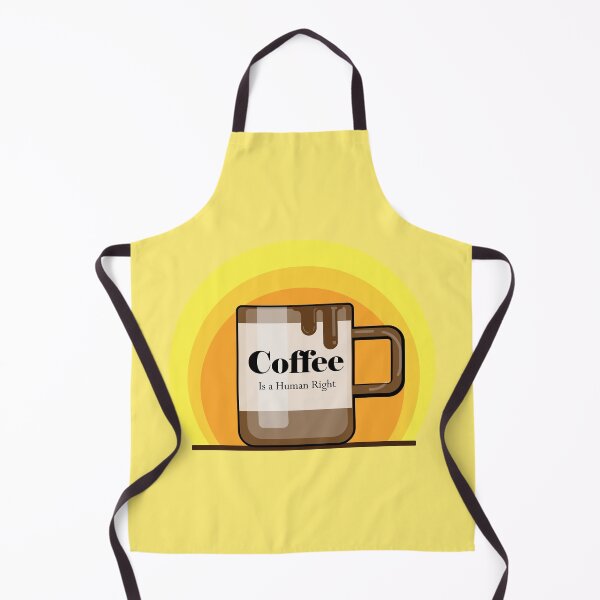 Item preview, Coffee is a Human Right designed and sold by CuteCupcakes.