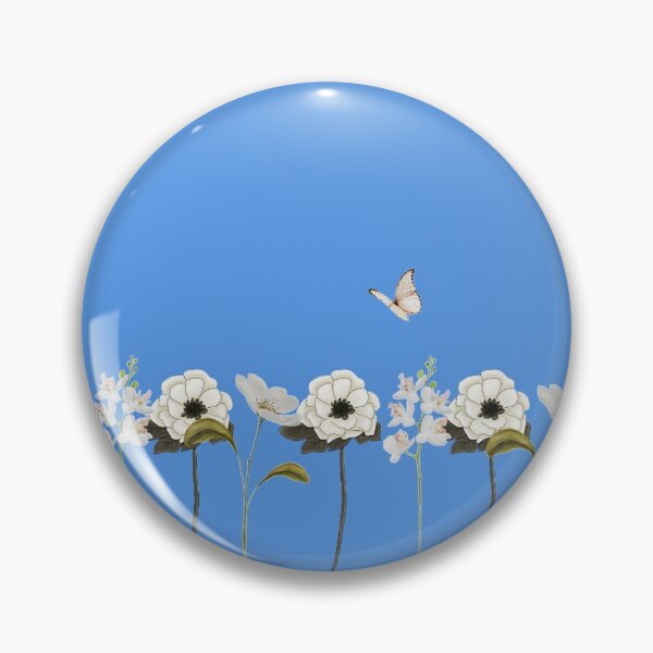 Item preview, Edge of white flowers designed and sold by Ninaeva.