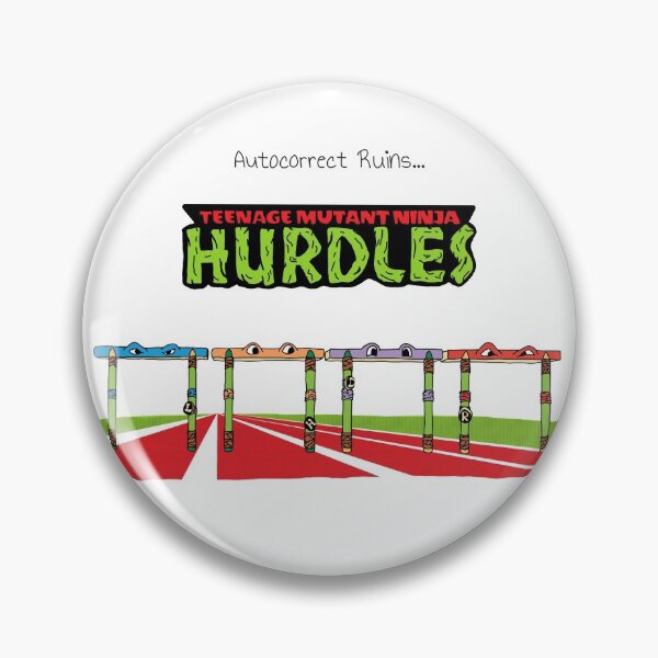 Item preview, Autocorrect Ruins the Hurdles designed and sold by Shirt Blurt.
