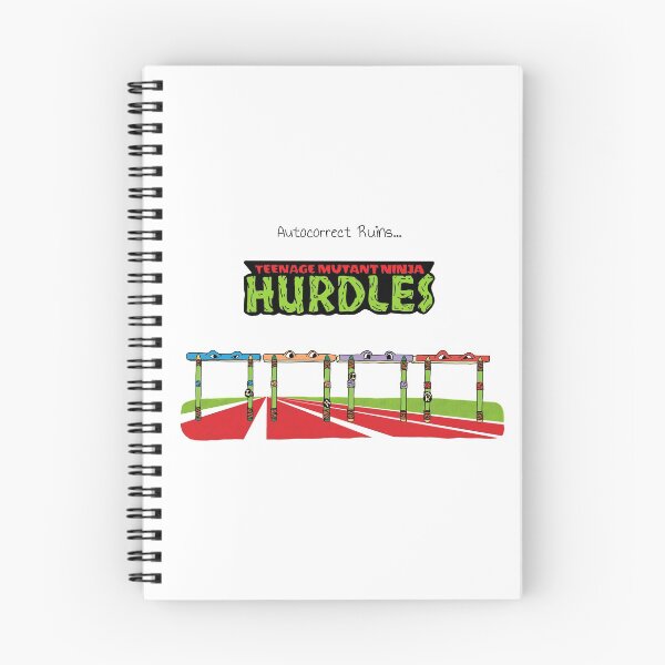 Item preview, Autocorrect Ruins the Hurdles designed and sold by Shirt Blurt.