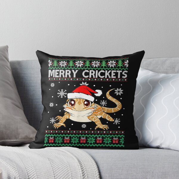 Artikelvorschau, Merry Crickets Bearded Dragon Weihnachtspyjama entworfen und verkauft von RobertJason.