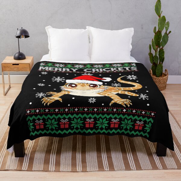 Artikelvorschau, Merry Crickets Bearded Dragon Weihnachtspyjama entworfen und verkauft von RobertJason.