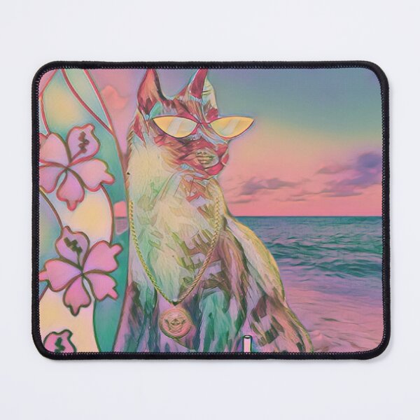Item preview, Surfing cat designed and sold by Jacinta hunt.