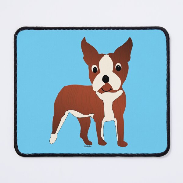 Item preview, Cute Cartoon Boston Terrier designed and sold by dogplay.