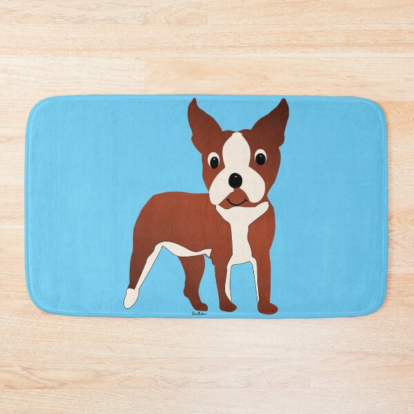 Item preview, Cute Cartoon Boston Terrier designed and sold by dogplay.