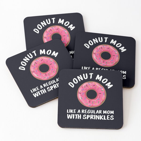 Item preview, Donut Mom Shirt, Like A Regular Mom With Sprinkles, Funny Mom Gift Shirts For Women T-Shirt designed and sold by HolyWater SHOP.