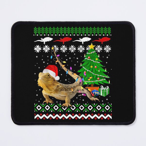 Item preview, Santa Bearded Dragon Christmas Ugly Sweater Bearded Dragon designed and sold by RobertJason.
