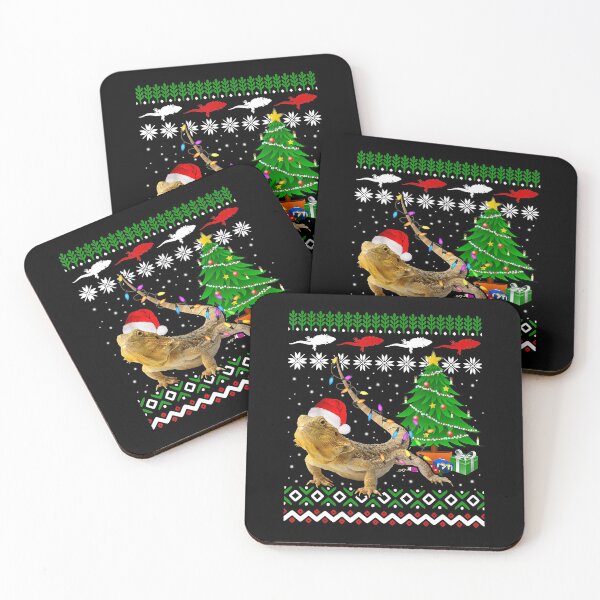 Item preview, Santa Bearded Dragon Christmas Ugly Sweater Bearded Dragon designed and sold by RobertJason.