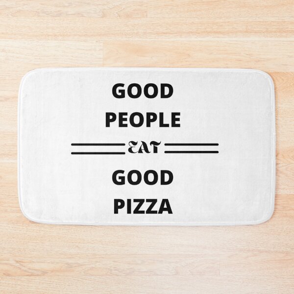 Item preview, Good People Eat Good Pizza designed and sold by morrismorgan.