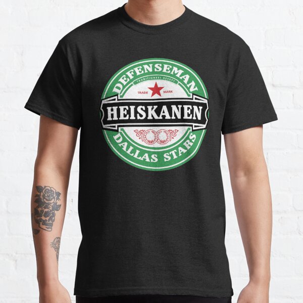 NHL Dallas Stars Miro Heiskanen #4 Green Player T-Shirt