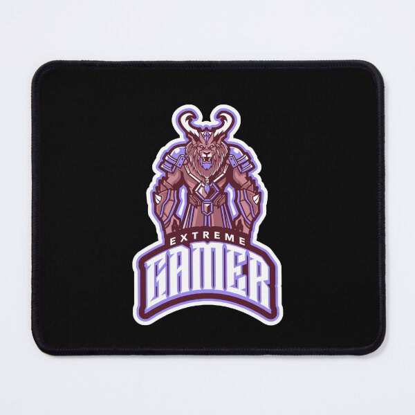 Item preview, Extreme Gamer with Lion Warrior designed and sold by PRIVARSHU.