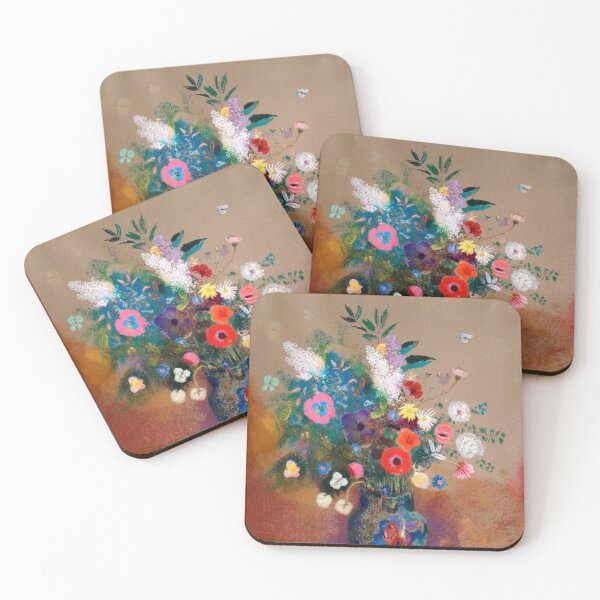 Item preview, Bouquet of Flowers by Odilon Redon - Great Arts designed and sold by InHerits.