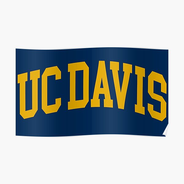 "uc davis college font curved" Poster for Sale by scollegestuff