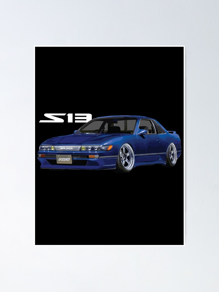 nissan S13 silvia TK3 - Star Sapphire Blue on Rays 