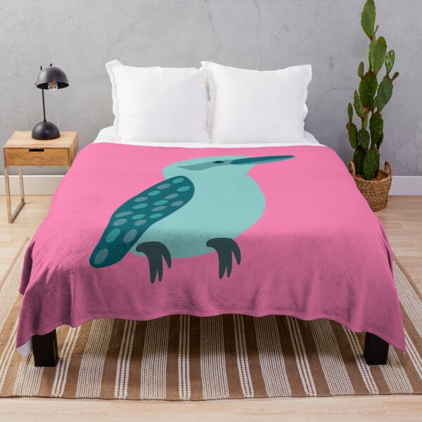Item preview, Teal Kookaburra on Pink designed and sold by Digitaldingo.