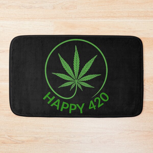 Item preview, Happy 420-gift idea for weed smoker designed and sold by BRtisticDesigns.