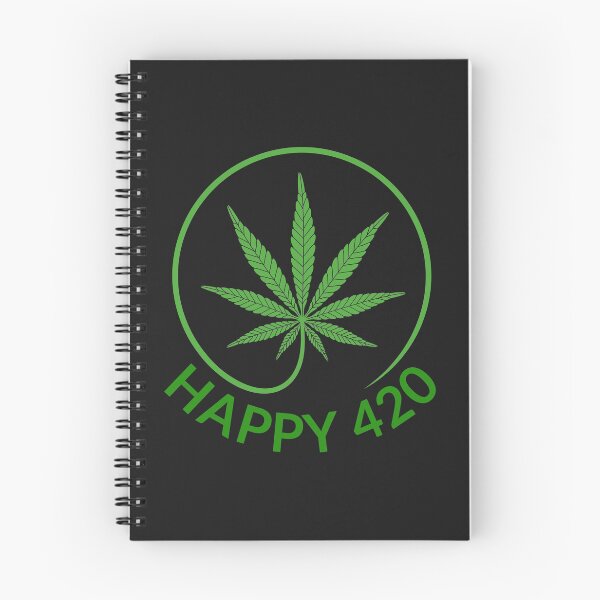 Item preview, Happy 420-gift idea for weed smoker designed and sold by BRtisticDesigns.