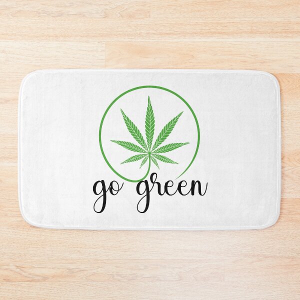 Item preview, Go Green-gift idea for weed smokers designed and sold by BRtisticDesigns.