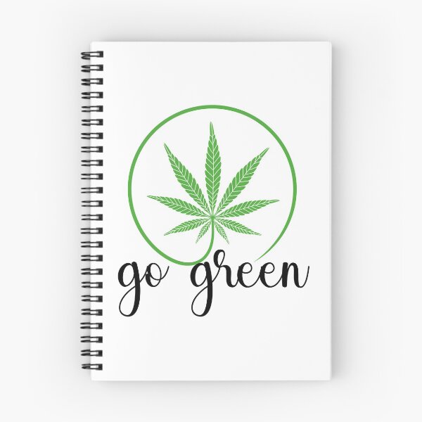 Item preview, Go Green-gift idea for weed smokers designed and sold by BRtisticDesigns.
