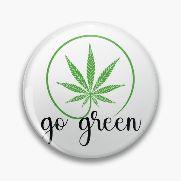Item preview, Go Green-gift idea for weed smokers designed and sold by BRtisticDesigns.