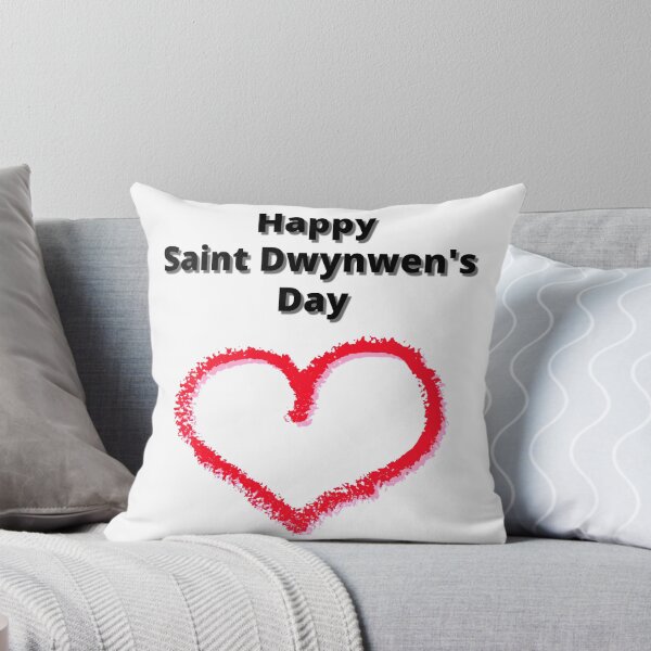 Item preview, Happy Saint Dwynwen's Day - Dydd Santes Dwynwen Hapus designed and sold by WelshStuff.