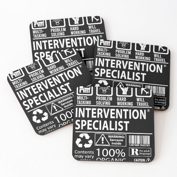 Item preview, Intervention Specialist T Shirt - MultiTasking Certified Job Gift Item Tee designed and sold by oslandefren.