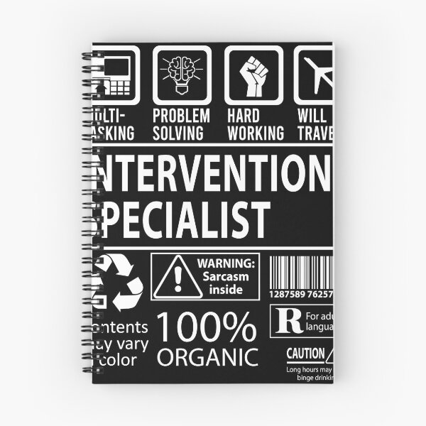 Item preview, Intervention Specialist T Shirt - MultiTasking Certified Job Gift Item Tee designed and sold by oslandefren.
