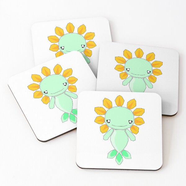 Item preview, AXOLOTL SUNFLOWER designed and sold by the Zarock Shop.