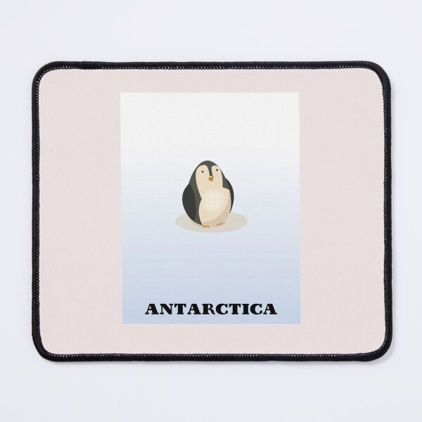 Item preview, Antarctica Penguin Travel poster Sticker designed and sold by EricSzymlet.