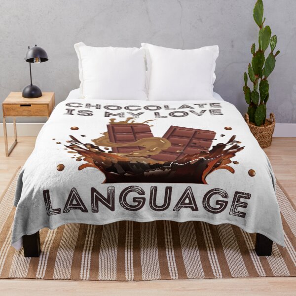 Item preview, Funny Chocolate Design- Chocolate Is My Love Laguage designed and sold by Designs By YL.