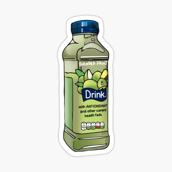 Stupid small smoothie, healthy choice Sticker