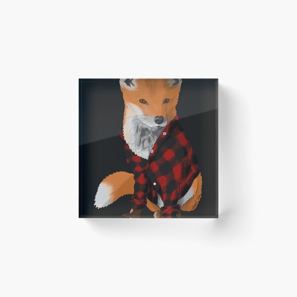 Item preview, Flannel Fox Classic designed and sold by FlorenceRose12.