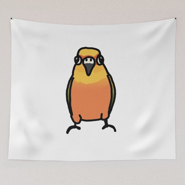 Item preview, Sun conure  designed and sold by BirbFriends.
