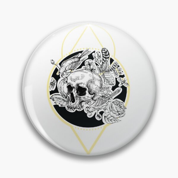 Item preview, skull floral boho design designed and sold by Best-Designers.