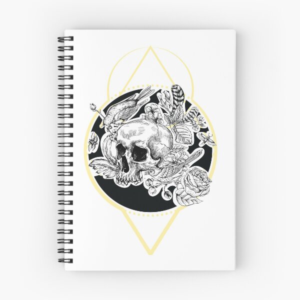 Item preview, skull floral boho design designed and sold by Best-Designers.