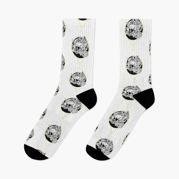 Item preview, skull floral boho design designed and sold by Best-Designers.