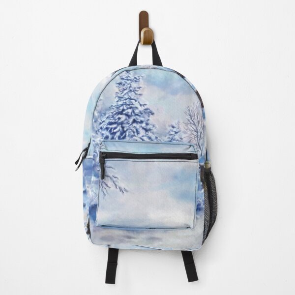 Item preview, Pretty Snowy Landscape Art designed and sold by WOW TeesAndThings.