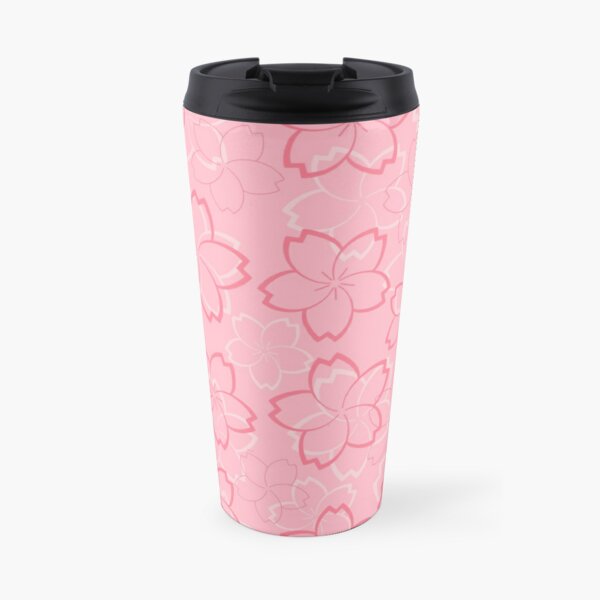 Pink sakura Travel Mug