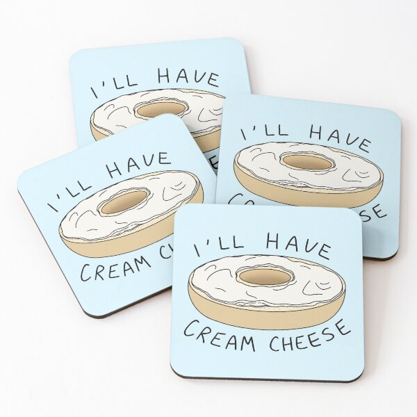 Item preview, Cream Cheese Bagel designed and sold by BundaBear.