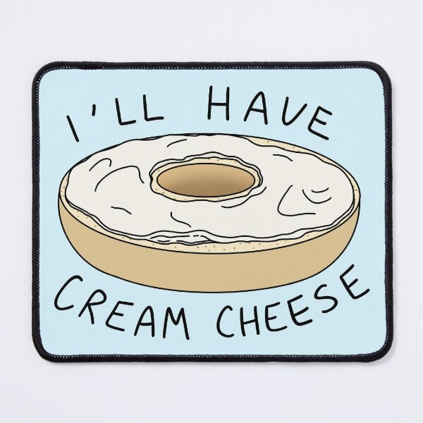 Item preview, Cream Cheese Bagel designed and sold by BundaBear.