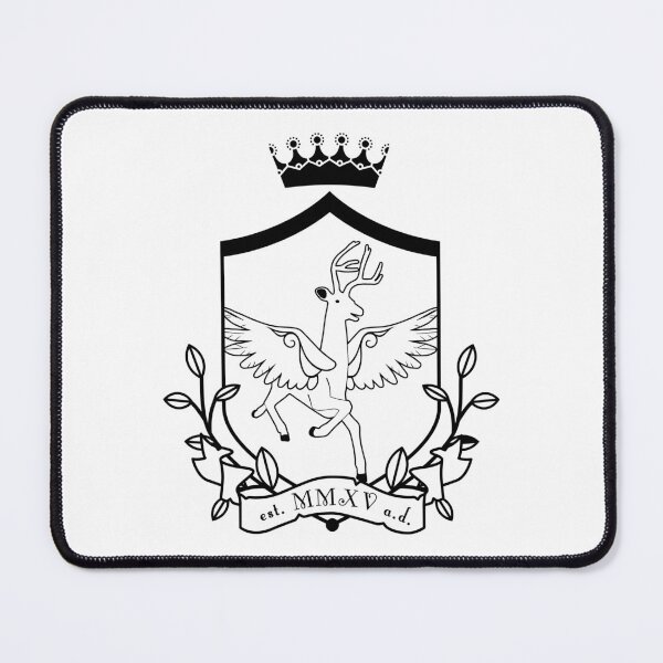 Item preview, Deer with Wings - Coat of Arms designed and sold by loriani.