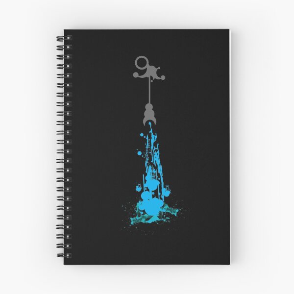 Item preview, Gun Splash Abstract Prnt Blue ( Neon Effect) designed and sold by aariv.