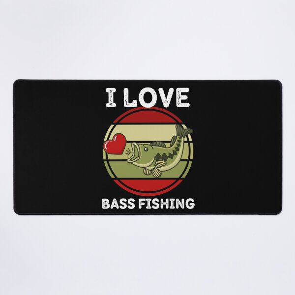 I Love Fishing on Light Background | Sticker