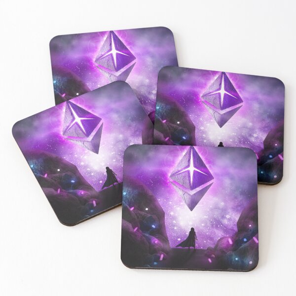 Item preview, Ethereum in space - An Ethereum Artwork  designed and sold by Silent  Rep Club.