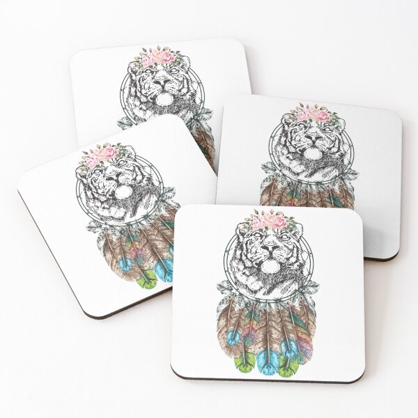 Item preview, Bohemian Style Feathers  and tiger designed and sold by Best-Designers.
