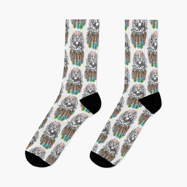 Item preview, Bohemian Style Feathers  and tiger designed and sold by Best-Designers.